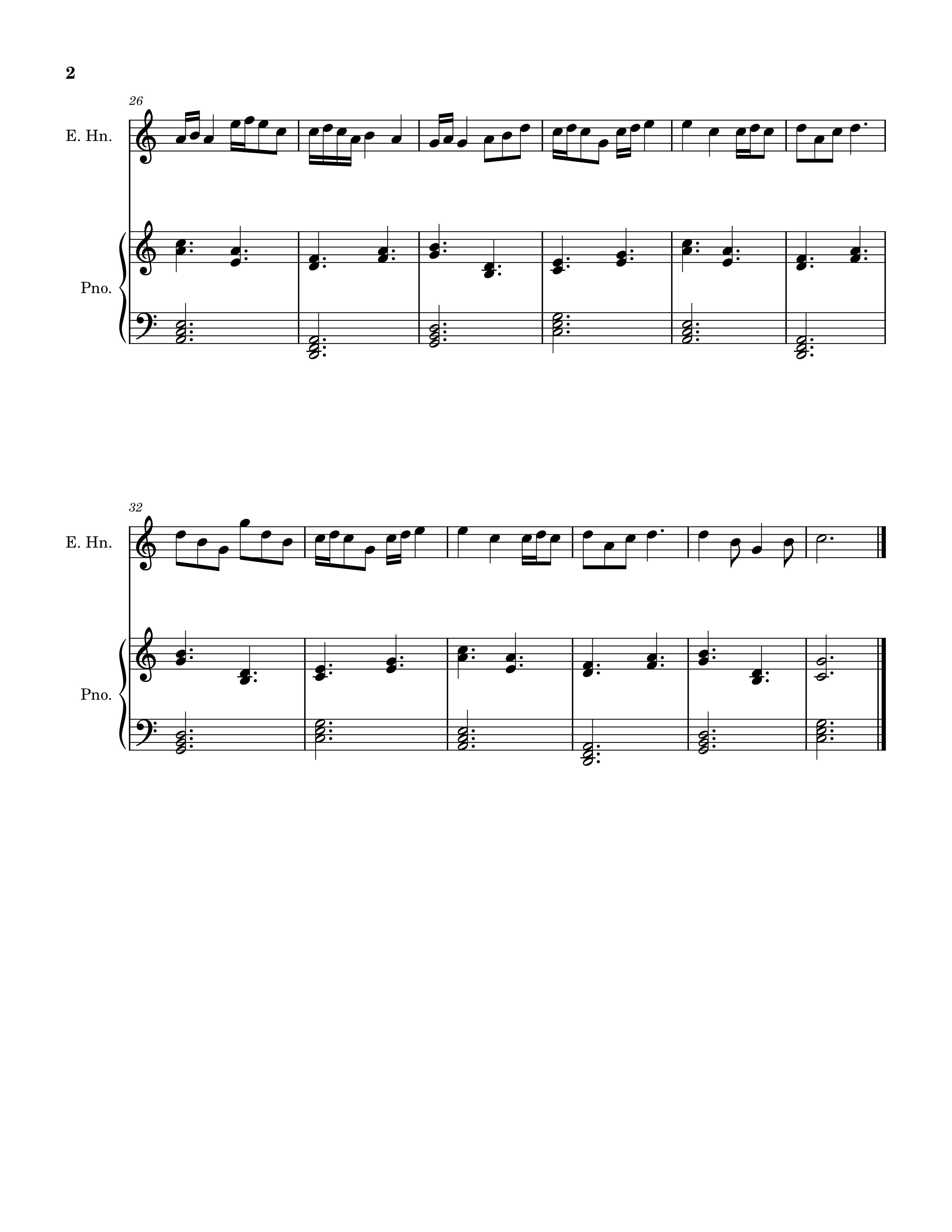 music score page 2